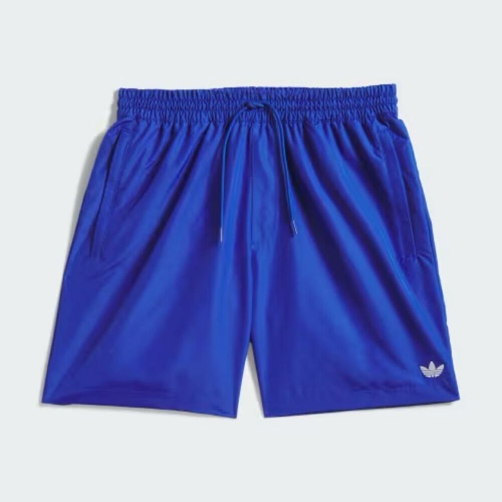 Adidas Men's Blue and Navy Shorts
